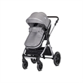 Carrozzina combinata VIOLA SET con coprigambe GREY